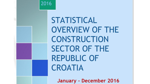 Statistical Overview of the Construction Sector of the Republic of Croatia in the Year 2016